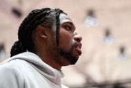 Noah Lyles at TRACK & FIELD: FEB 02 New Balance Indoor Grand Prix - Source: Getty